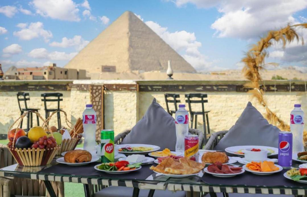 Thoth Pyramids Inn Kafret el-Gabal Kültér fotó